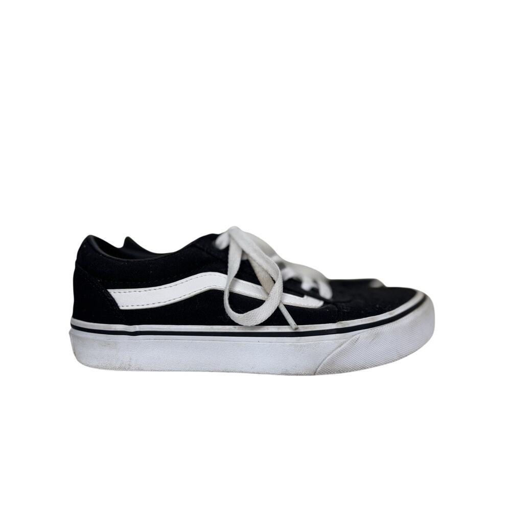 Vans Ward Canvas Black White Classic Women’s Size 6 Casual Classic Skater Grunge